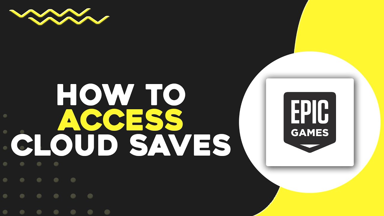 How To Access Cloud Saves On Epic Games (Quick & Easy) - YouTube