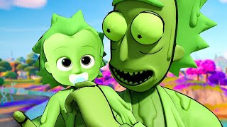 TOXIC RICK FOUND HIS LONG LOST GRANDSON.... ( Fortnite Short )