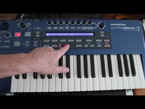 Psytrance Kick Tutorial - Novation Ultranova (Mininova)