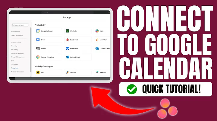 How to Connect Asana to Google Calendar