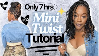 Mini Twist: The Girls Latest Protective Style Fixation & Short Storytime Ft QVR Hair