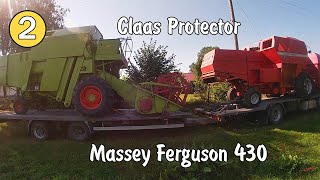 Massey Ferguson 430 i Claas Protector з Європи. Знов розказую про Польщу. Частина 2