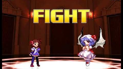 M.U.G.E.N Rina Ogata(me) VS Remilia Scarlet by Nachel