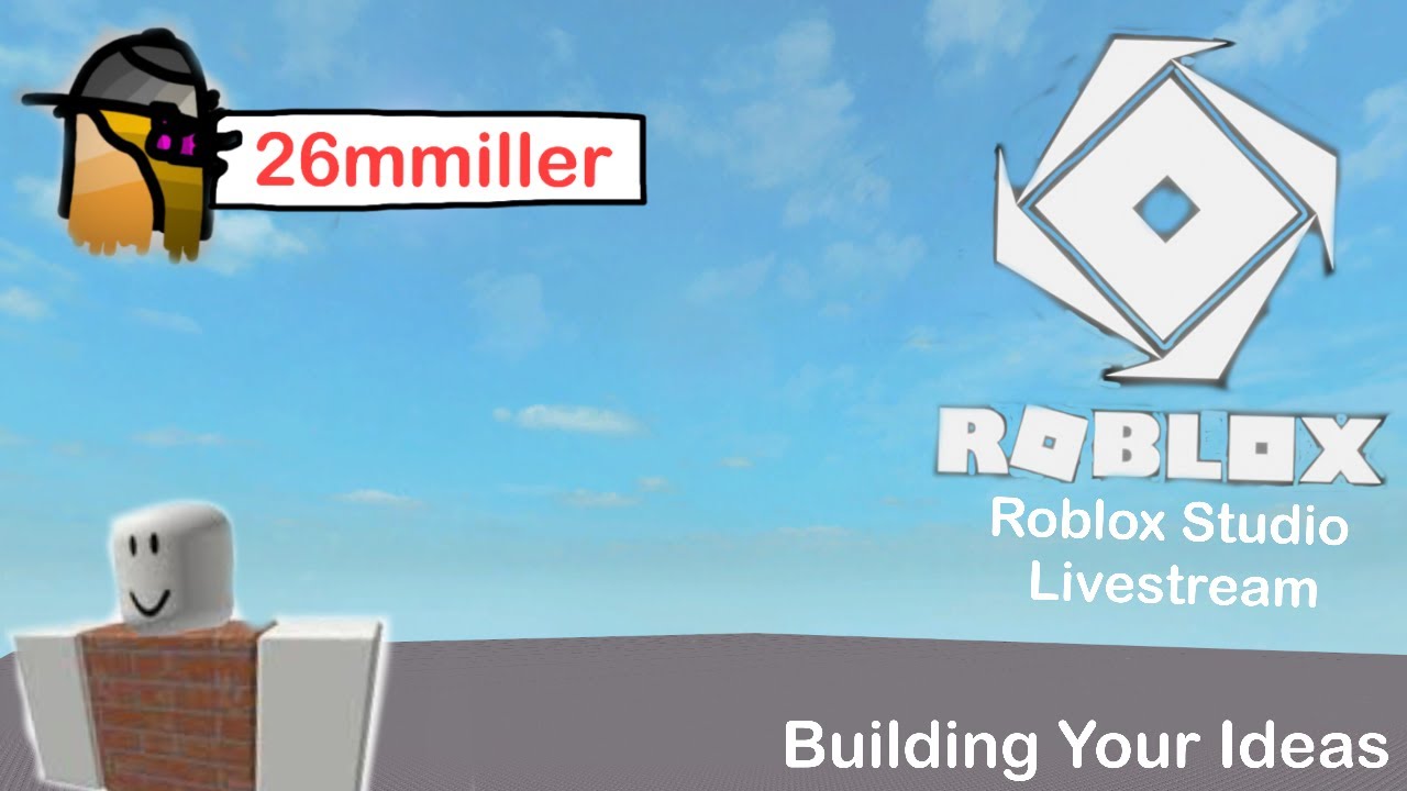 Roblox Studio Livestream Building Your Ideas Read Desc Youtube - ideas for roblox studio