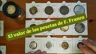 El valor de las pesetas de F. Franco ( España 1939-1975)