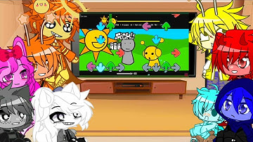 Sprunki reacts to yet another sprunki mod part 3: Color Bunched