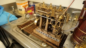 Bolton 9 Triple Expansion Engine on steam 2 of 2