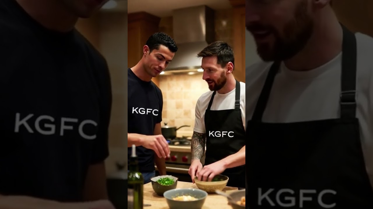 Криштиану Роналду и Месси. Работа на неполный рабочий день.