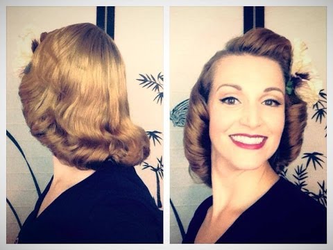 the-1940's-/1950's-pageboy-tutorial-basic-authentic-methods
