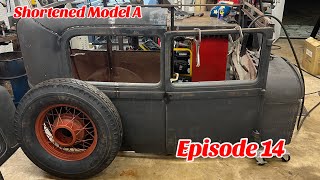 Shortened Model A Tudor Sedan. 3” gone out of the middle!