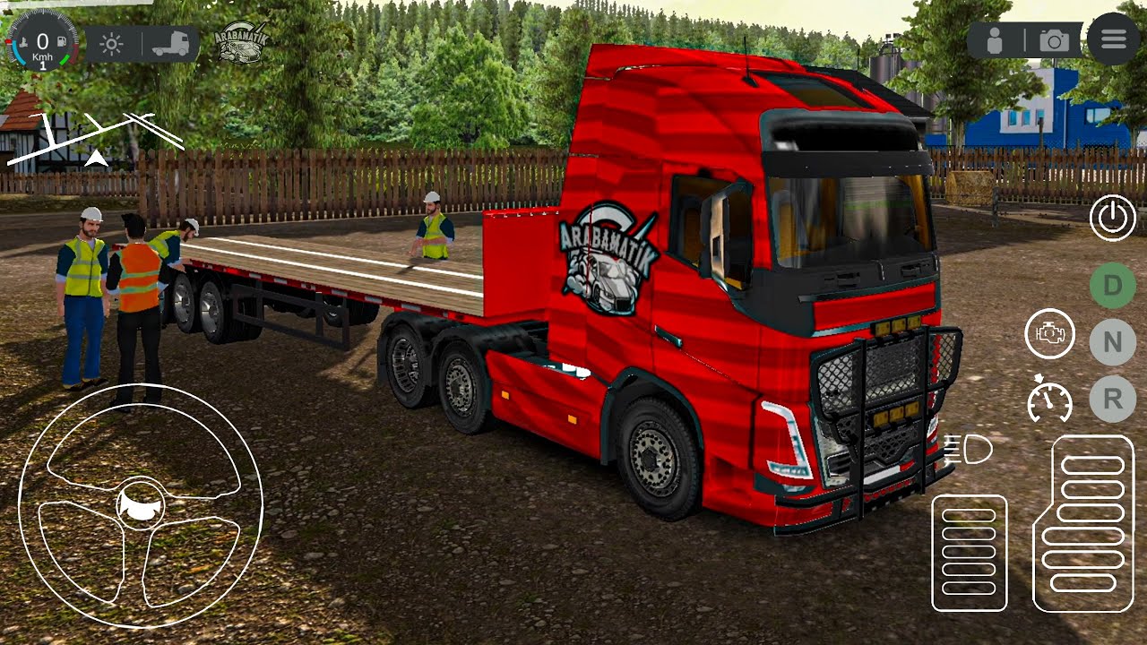 Universal Truck Simulator #6 - Realistic Volvo Truck Driving Simulator Games  - Best Android Gameplay