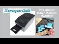 Xstamper QuiX Self-Inking Stamp Machine- Stamp Making Business Idea