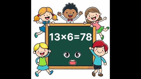 13 ka table, table of thirteen|table of 13 in 1 minutes easy trick for kids #times tables