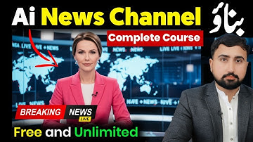 Ai News Channel kaise banaye | How to create an AI news channel video for free | Ai Videos