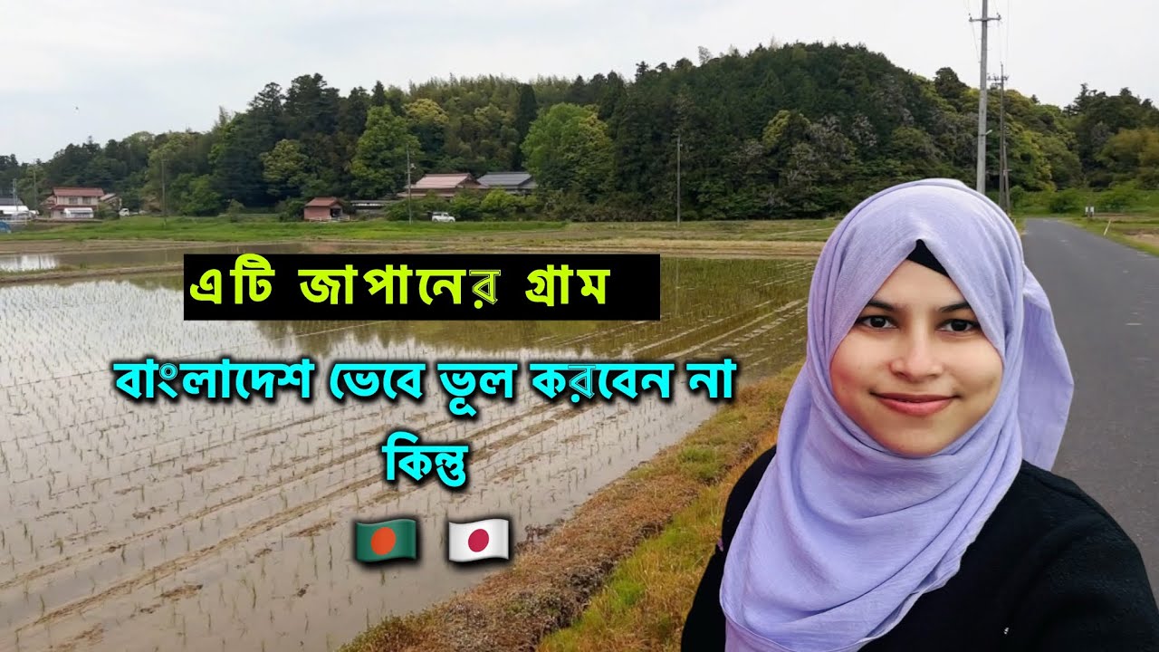 বাংলাদেশ মনে হলেও এটা কিন্তু জাপানের একটি ছোট্ট গ্রাম । Japanese Countryside | Bengali life in Japan