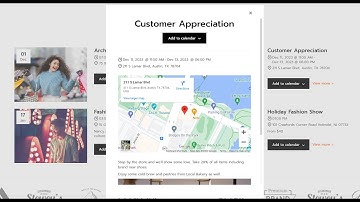 How to use Shopify event calendar feature in Eurus Theme