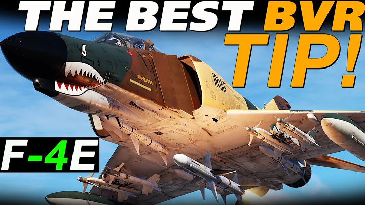 The BEST TIP For BVR Air to Air Success in the DCS F-4E Phantom II!