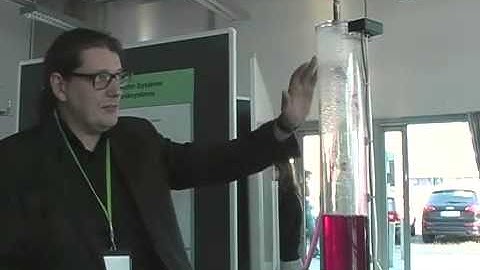 ZigBee Sensor Network for Remote Liquid Level Control, Long Night of Science 2012, HTW Berlin