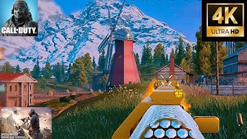 Call of Duty Mobile: Ultra Max Graphics 90 FPS 4K CODM Battle Royale Ground War 2023 (MAX SETTINGS)
