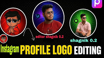 Instagram Logo Editing Tutorial | Aesthetic DP Edit 2025