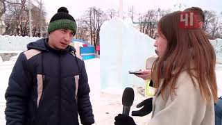 Видео Обрушился ледовый городок на площади 1905 года/Екатеринбург от Студия 41, площадь 1905 года, Екатеринбург, Россия
