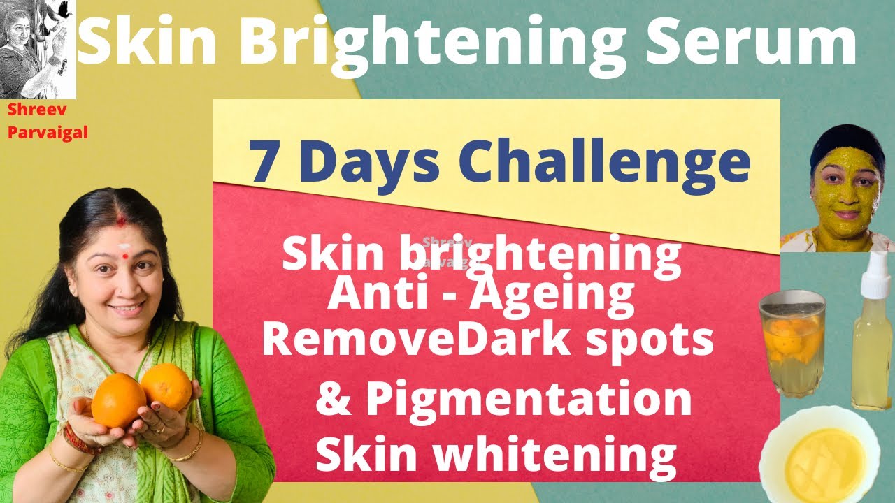 Vitamin C serum&toner | orange peel face mask to remove dark spots nd pigmentation | srividyaS