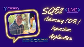 SQE2 Advocacy Training | Part 1: Injunction Applications – Preparation & Task Allocation