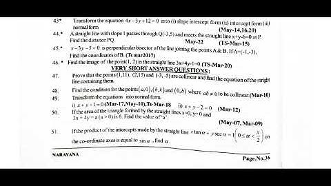 ap & ts inter supply 1st year maths 1b important sums 2023 | Inter Supply Easy pass  V.IMP Maths IB