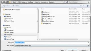 HOW TO ARCHIVE YOUR E-MAIL IN OUTLOOK 2007
