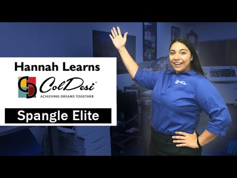 Spangle Elite | Hannah Learns ColDesi