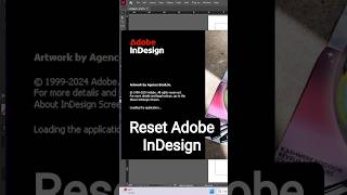 How to Reset Adobe InDesign to Default Settings