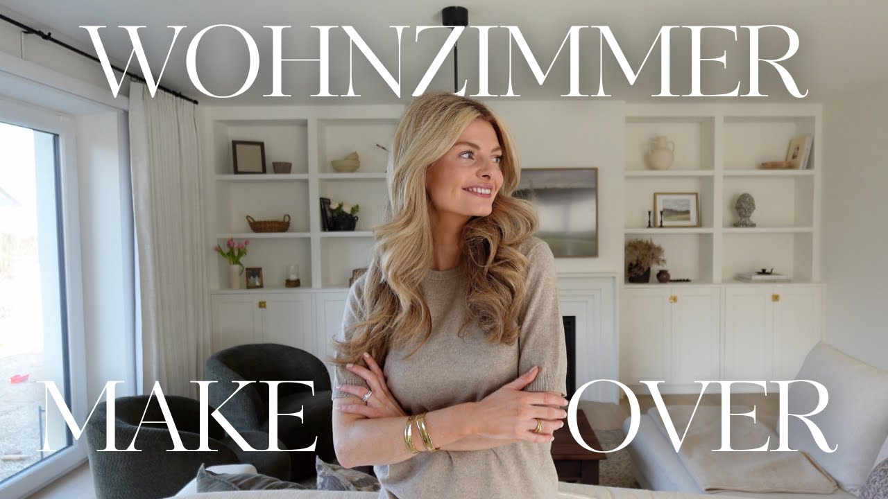 WOHNZIMMER MAKEOVER | Praktisch & Gemütlich | theglazedblonde