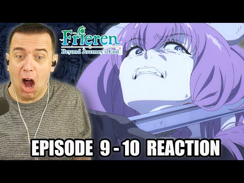 AURA THE GUILLOTINE AND A POWERFUL MAGE! | Frieren: Beyond Journey's End Episode 9 & 10 REACTION
