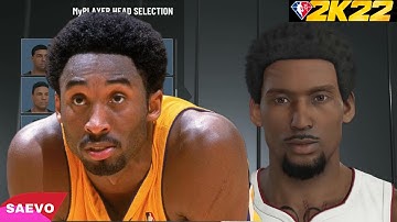 BEST KOBE BRYANT FACE CREATION IN NBA 2K22 - DEMIGOD KOBE BRYANT BUILD