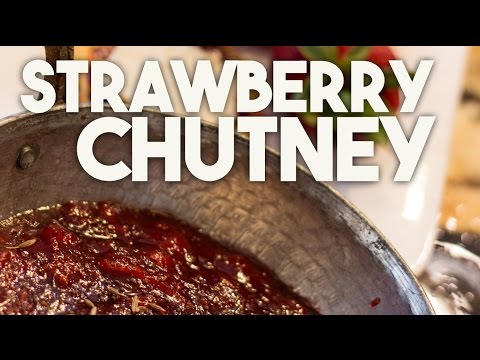 Sweet and Spicy Strawberry Chutney - Sweet and Spicy chutney