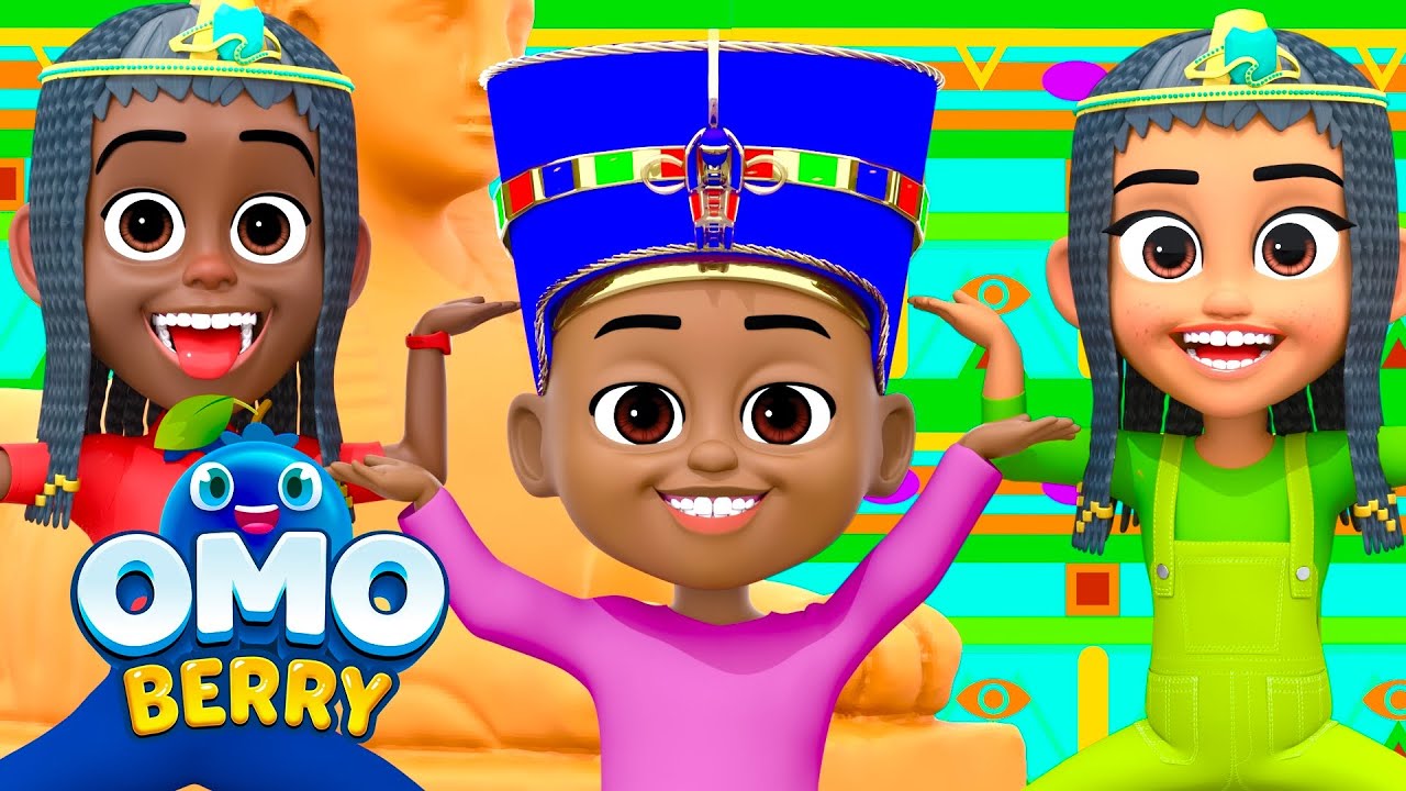 Egyptian Pyramid Song   Fun Kids Song  Dance Video  OmoBerry