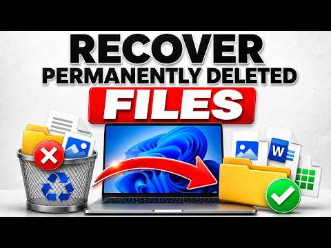How to Recover Permanently Deleted Files & Folders in Windows 11 (FREE) [2026]