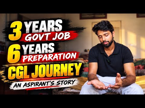 CGL preparation from 2020 to 2026 | 3 years of job in income tax| #cgl #cgl2026 #ssc #aspirantlife 