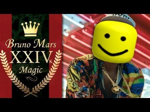 Bruno Mars 24k Magic But Its The Roblox Death Sound - 10 hours of panda but with roblox death sound compilation music