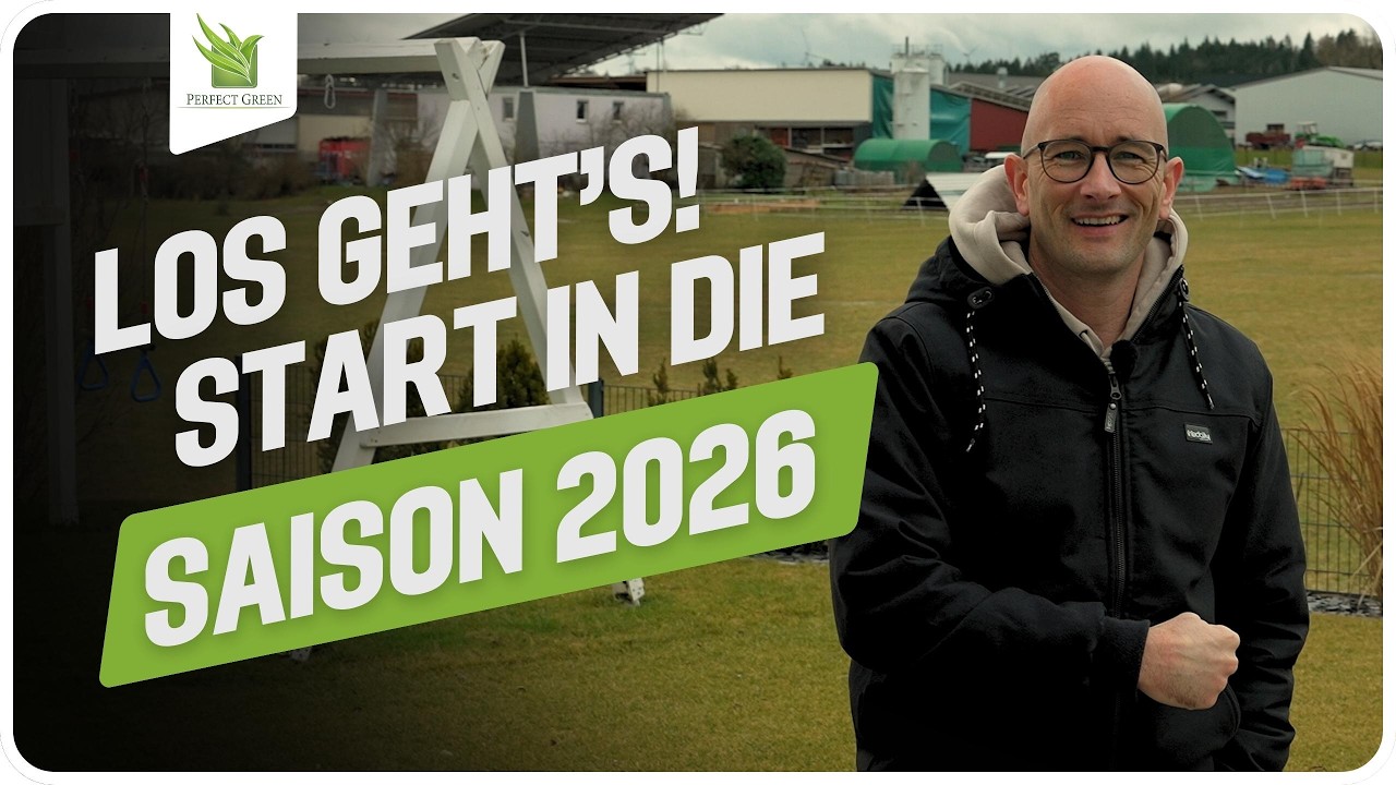 🌱 Neuer Dünger, neuer Mäher, neue Rasensaison – das erwartet euch 2026!  🌱