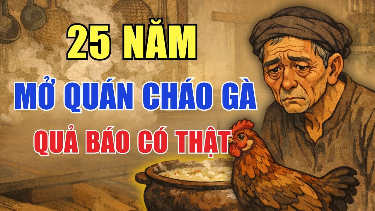 RÙNG MÌNH:  25 Năm Mở Quán Cháo Gà – Nghiệp Sát Tích Lũy Và Quả Báo Kinh Hoàng | TRUYỆN NHÂN QUẢ