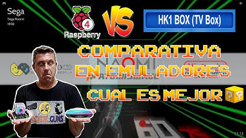 Raspberry Pi4 vs HK1 Para emular ¿Cuál te comprarías?