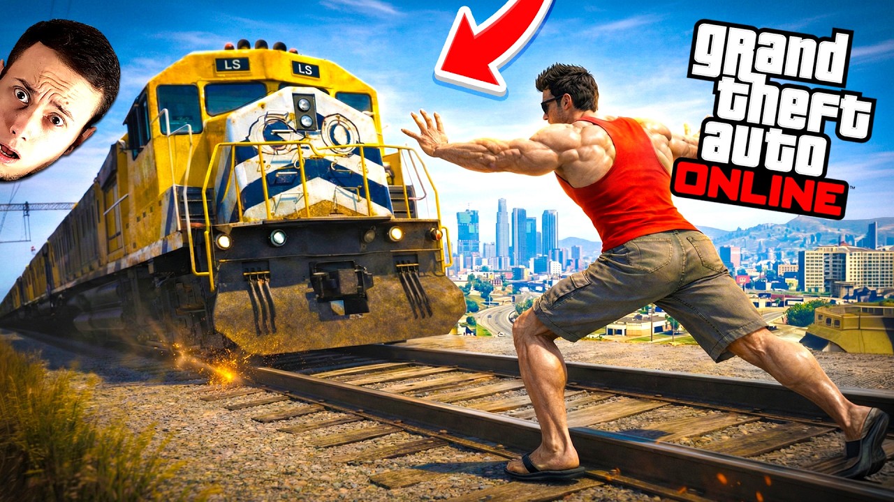 CHIAR POTI OPRI TRENUL din GTA?! 😨