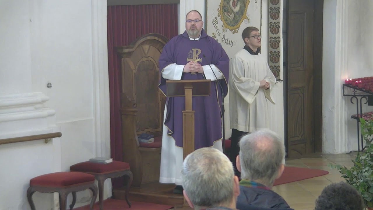 Rosenkranzgebet und Heilige Messe mit P. Pius Görres CP am 07.03.2026 aus Maria Schutz