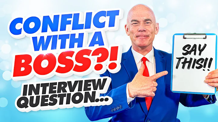 Tell Me About A Time When You Had A Conflict With Your Boss! (Tough Behavioural Interview Question!) - DayDayNews