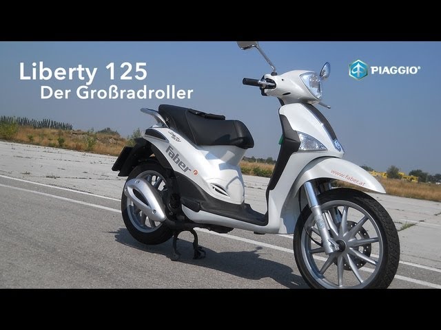 Piaggio Liberty 125 - YouTube