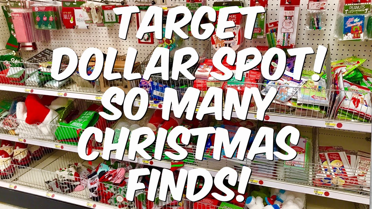 What's New at the Target Dollar Spot! Ep.2 Christmas 2017! YouTube