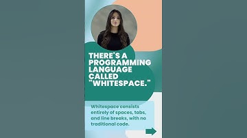 Unveiling the Hidden World of Whitespace: A Unique Programming Language
