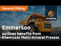 Emmerson outlines big environmental and financial benefits from khemisset multimineral process