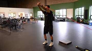 Square Stance Anti-rotation Press with Overhead Reach